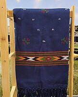 Kingri jal with border Kullu shawls