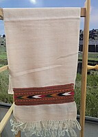 Kingri style Kullu Pure Wool Muffler