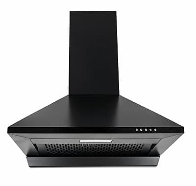 Inalsa KONA 60BKEFL 60 cm Filterless Chimney Matte Black