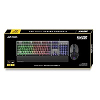 Ant Esports KM550 Gaming Keyboard & Mouse Combo – Rainbow Backlit | USB | 1 Year Warranty