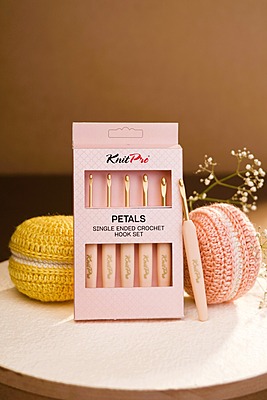 KnitPro Petals – Single-Ended Crochet Hook Set-Pre Order Only