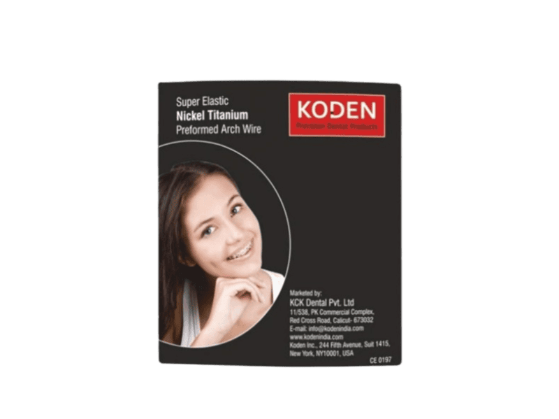 Koden Cu NiTi Rectangular with Stopper Daemon (Pack of 2)