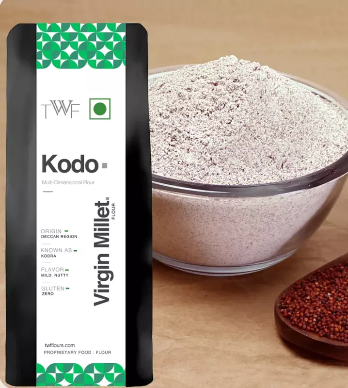 Virgin Kodo Millet Flour 1 Kg - TWF