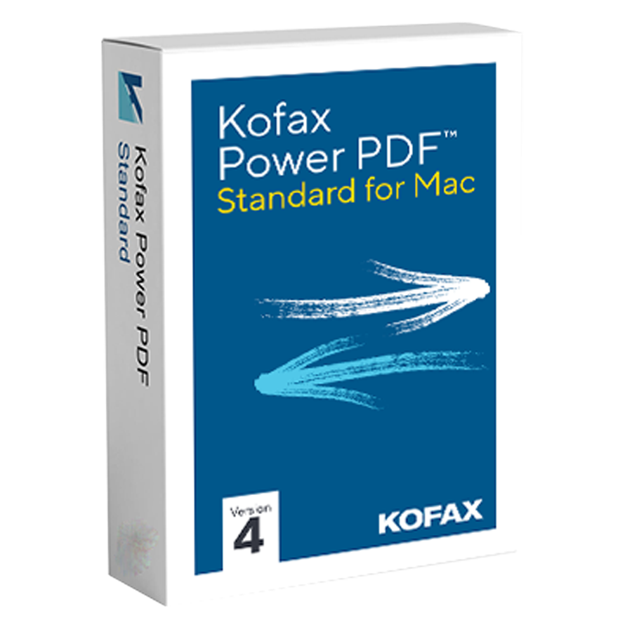 Kofax PowerPDF Standard 4.2 MACINTOSH ESD
