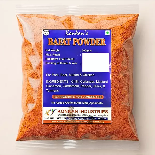 Konkan’s Bafat Powder | Authentic Coastal Meat Masala – 200g