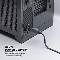 Portronics Konnect G1 Desktop Power Cable – 1.5m, Grey. Durable and flexible, this power cable ensures reliable connectivity for your devices. Perfect for home or office use, it keeps your setup tidy.