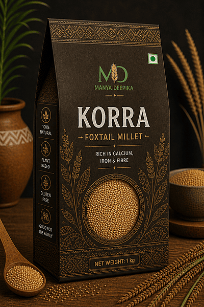 Millet Grains- 1kg- Korra-Foxtail Millet Grain