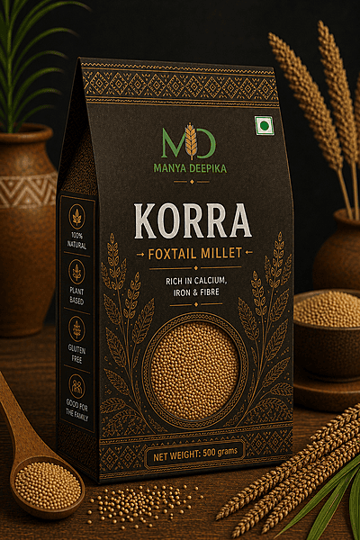 Millet Grains-500g- Korra-Foxtail Millet Grain
