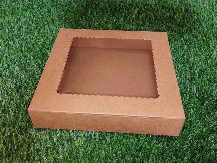 Kraft 9 Brownie/Cookie Box - 9*9*1.75 Inch