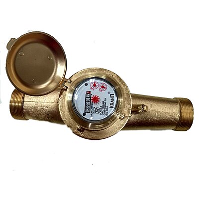 Kranti Water Meter KBMG Multi Jet Cold Brass Screwed