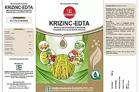 Krizinc-Edta (Chelated Zinc Edta 12% Powder)-(Krishi Rasayan)