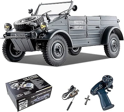 Kubelwagen 1/12 Type82 RTR (Grey)