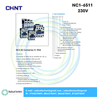 Chint NC1-65 3P Contactor – Industrial Grade Motor Starter