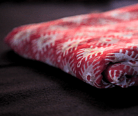 Kulfi Georgette Lal Zafrani