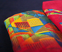 Kulfi Georgette Urban Red