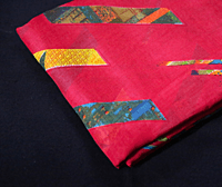 Kulfi Georgette Urban Red