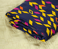 Kulfi Georgette Spark Blue Kulfi Georgette Spark Blue