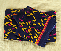 Kulfi Georgette Spark Blue Kulfi Georgette Spark Blue