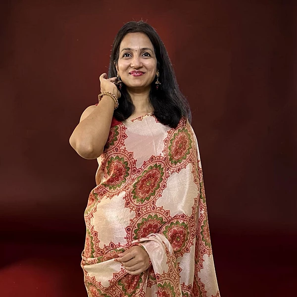 Kumudini | NAVA JYOTI Organza Saree