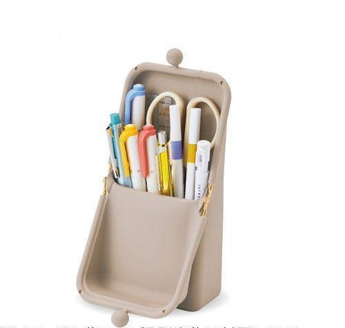 Kutsuwa Air Pita Pen Case Milky Gray