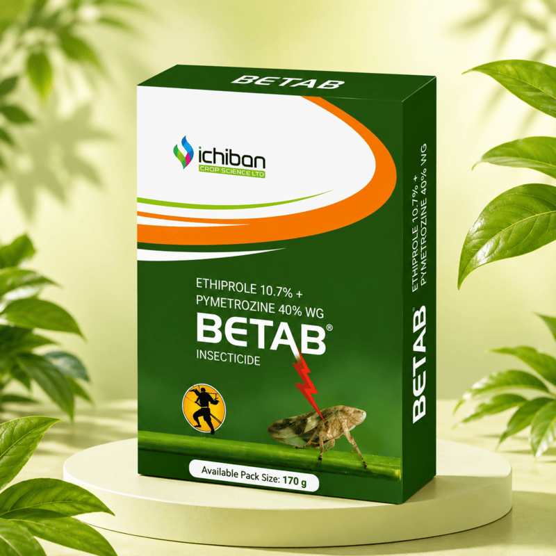 Ichiban BETAB Insecticide (Ethiprole 10.7% + Pymetrozine 40% WG) | Vetrivel Agro Services