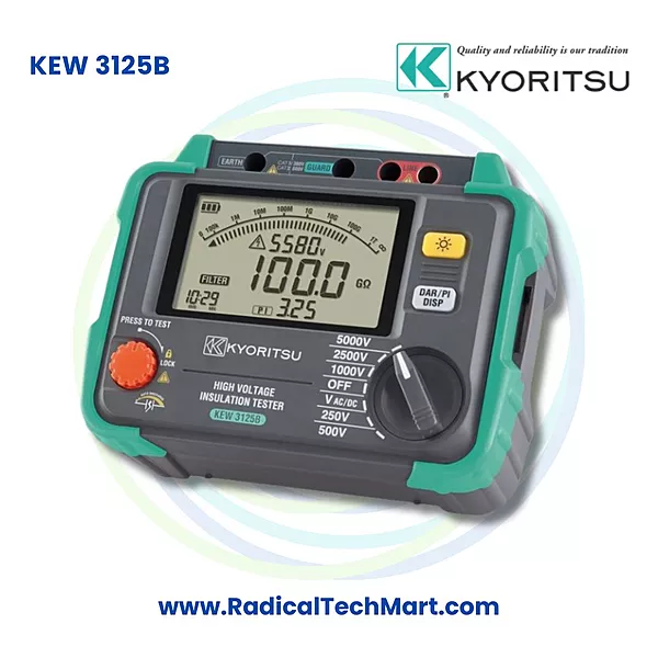 Kyoritsu 5kV High Voltage Insulation Tester