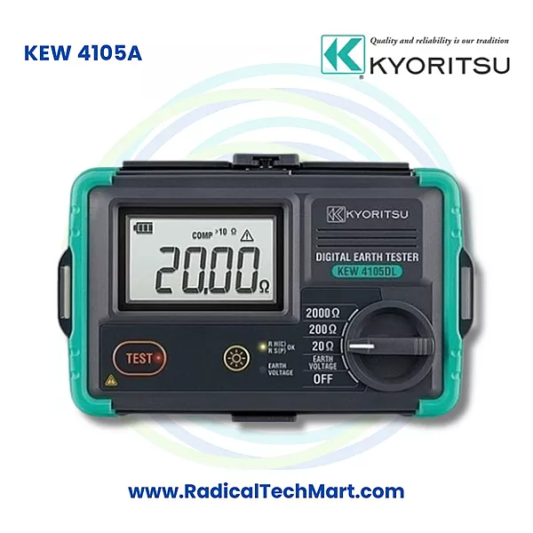 Kyoritsu 4105A Digital Earth Resistance Tester