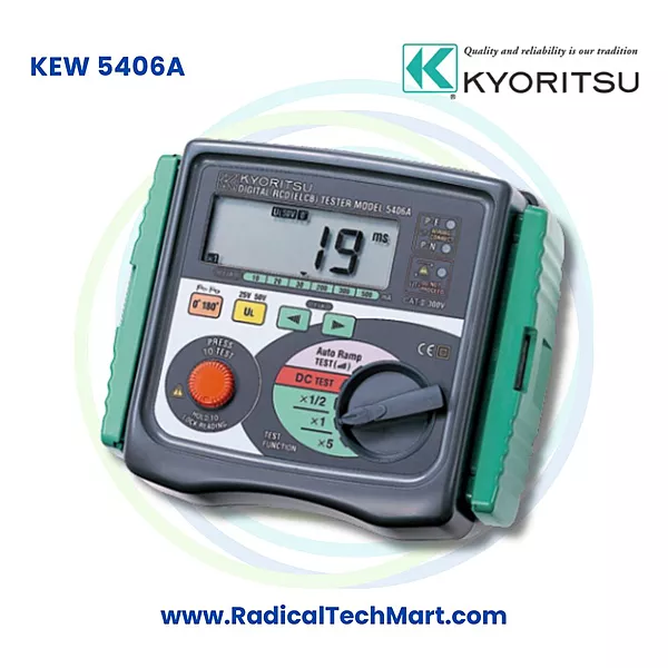 Kyoritsu 5406A Digital RCD Tester