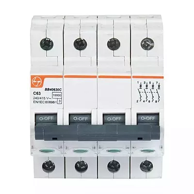 L&T -MCB 4P-63A