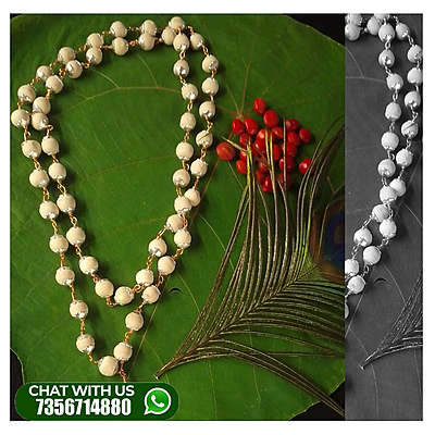 SPERICAL THULASI  -COPPER-MALA