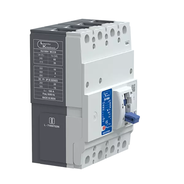 L & T Make DU-100H FP MCCB Range 100A