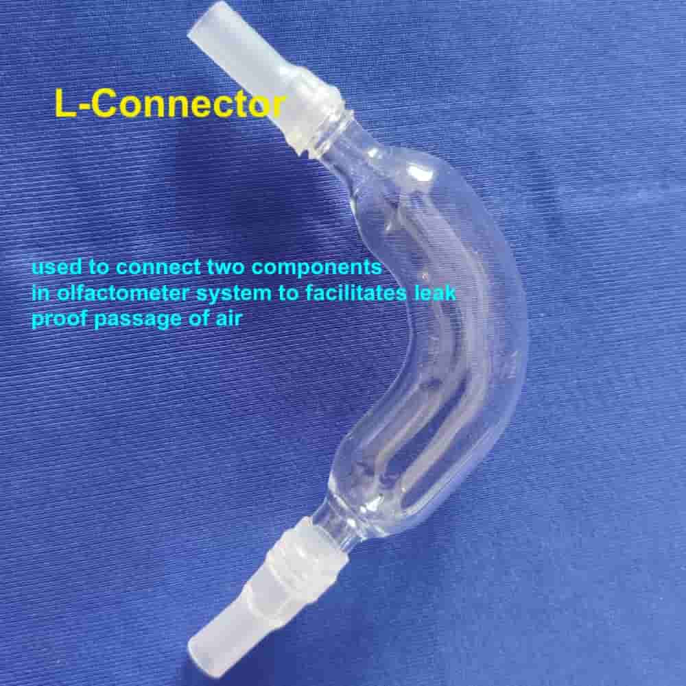 L bend with both side tilly for olfactometer