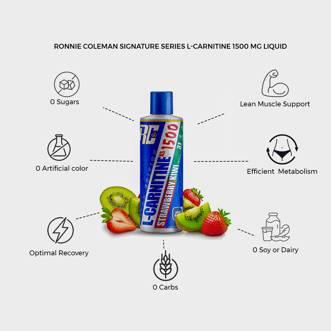 RONNIE COLEMAN L-CARNITINE LIQUID 1500 MG