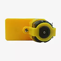 100 RPM L-Shape Single Shaft BO Geared DC Motor – 3V–12V Battery Operated Robot Motor