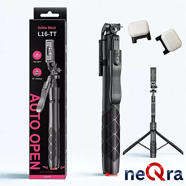 L16-TT Selfie Stick + Tripod with Remote Control