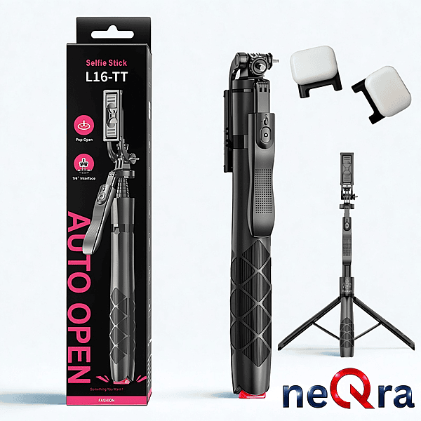 L16-TT Selfie Stick + Tripod with Remote Control