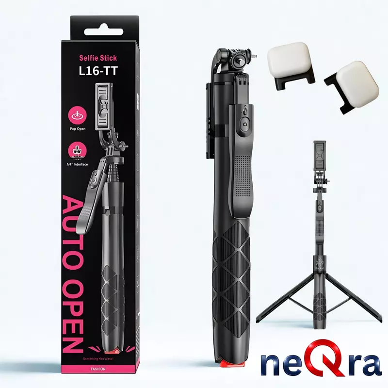 L16-TT Selfie Stick + Tripod with Remote Control