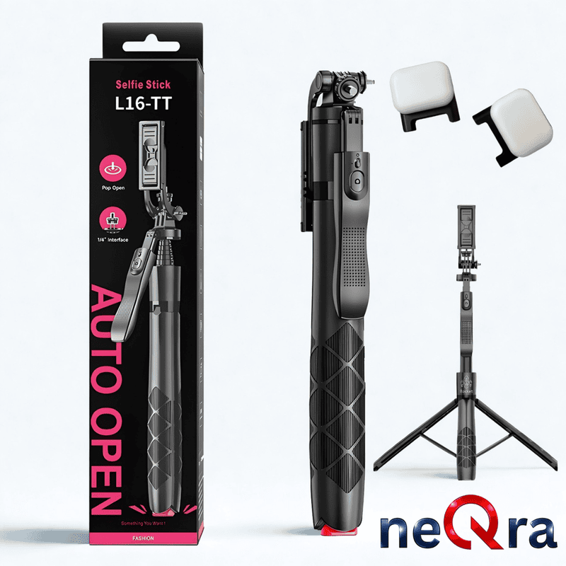 L16-TT Selfie Stick + Tripod with Remote Control
