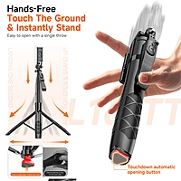 L16-TT Selfie Stick + Tripod with Remote Control