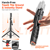 L16-TT Selfie Stick + Tripod with Remote Control