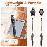 L16-TT Selfie Stick + Tripod with Remote Control