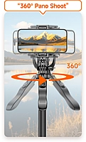L16-TT Selfie Stick + Tripod with Remote Control