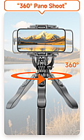 L16-TT Selfie Stick + Tripod with Remote Control