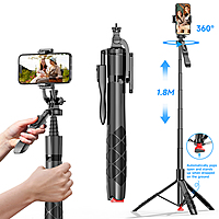 L16-TT Selfie Stick + Tripod with Remote Control