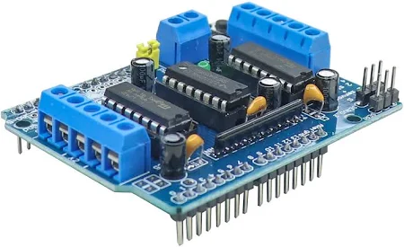 L293D motor driver shield for Arduino DC and stepper motors L293D motor driver shield for Arduino DC and stepper motors