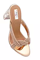 LA PARIS Women’s Embellished Wedge Sandals