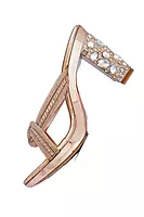 LA PARIS Women’s Embellished Wedge Sandals