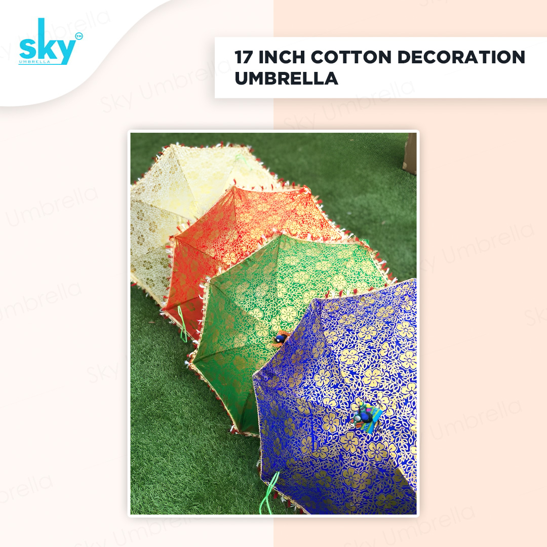 Cotton Wedding Umbrella