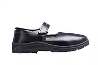 Lancer Kids' School Uniform Shoes with Hook-and-Loop Strap