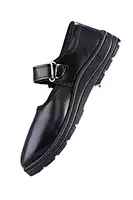 Lancer Kids' School Uniform Shoes with Hook-and-Loop Strap